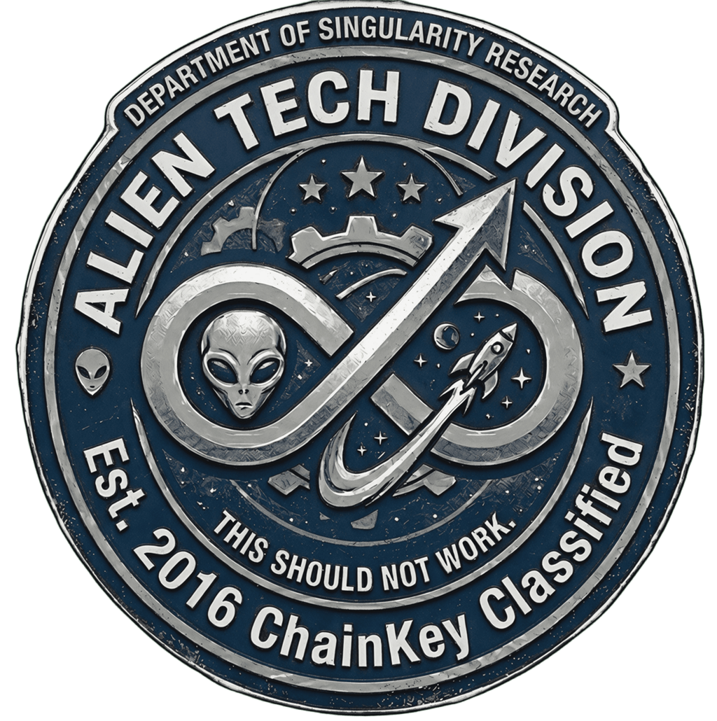 Unisex ALIEN TECH DIVISION classic tee